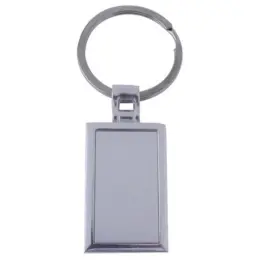 Budget Rectangle Keyring
